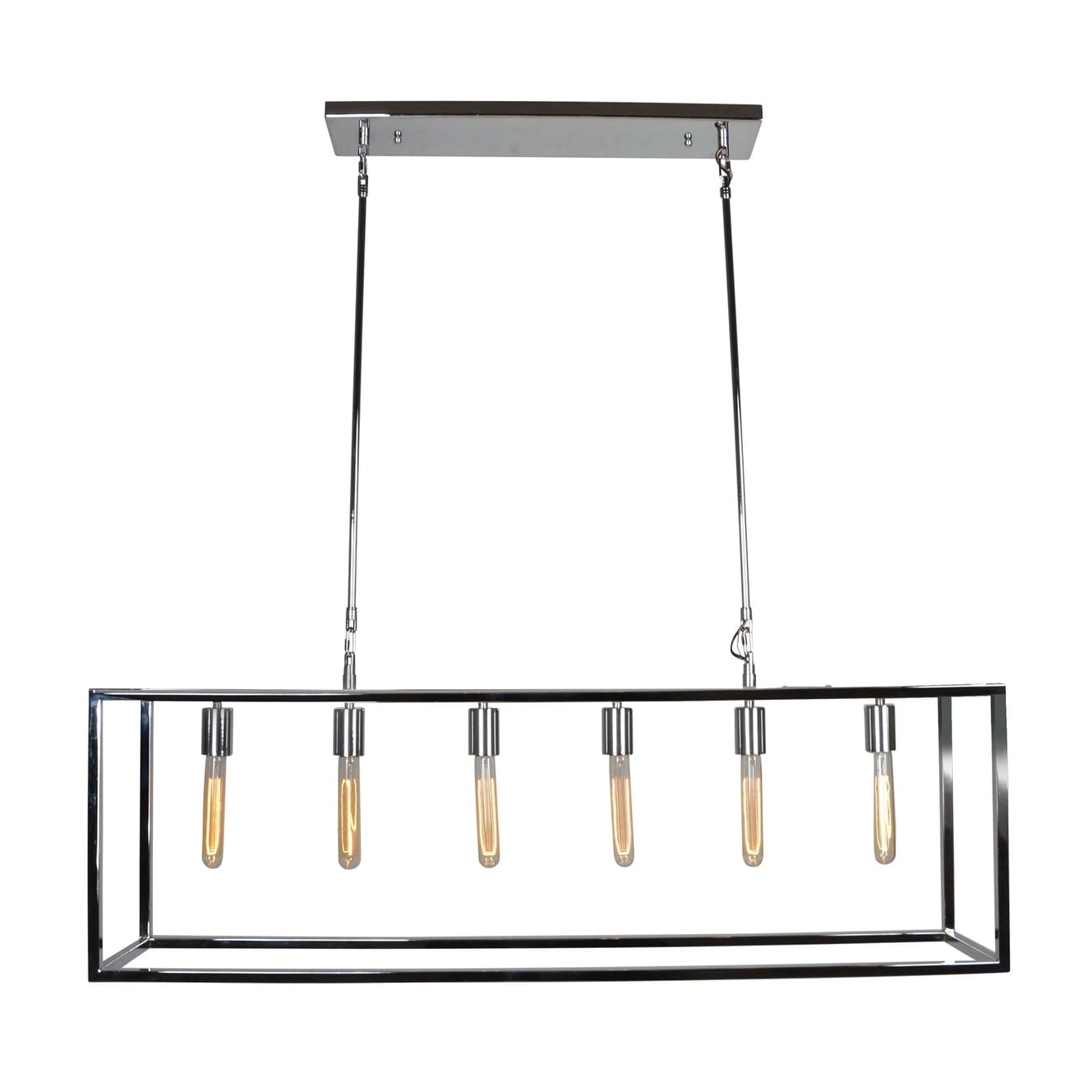 Alden DÃƒÂ©cor Maddox Chandelier in Chrome - Chandeliers For Bedrooms by Overstock.com