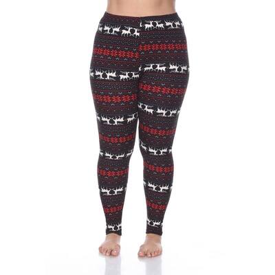 Plus Size Printed Leggings