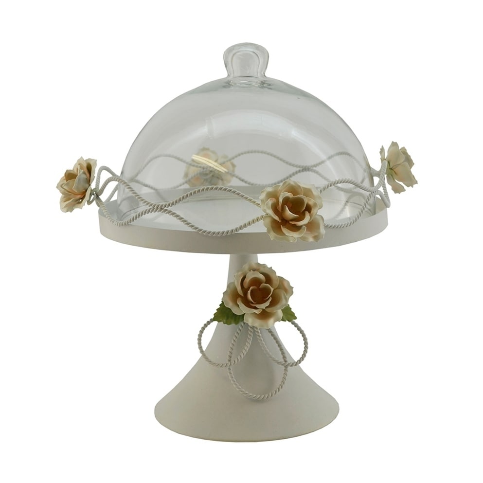 Vintage Glass Cake Stand - 23cm – Love After Love