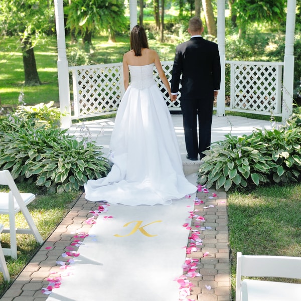 Shop Personalized Wedding Aisle Runner Free Shipping Today