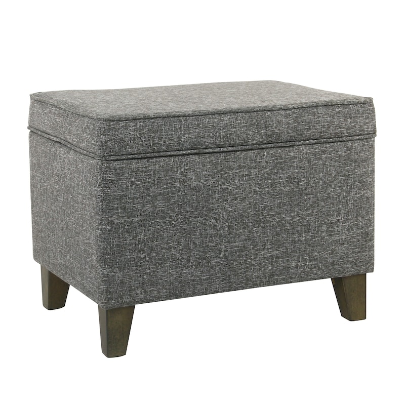 Carson Carrington Anjala Slate Grey Medium Storage Ottoman