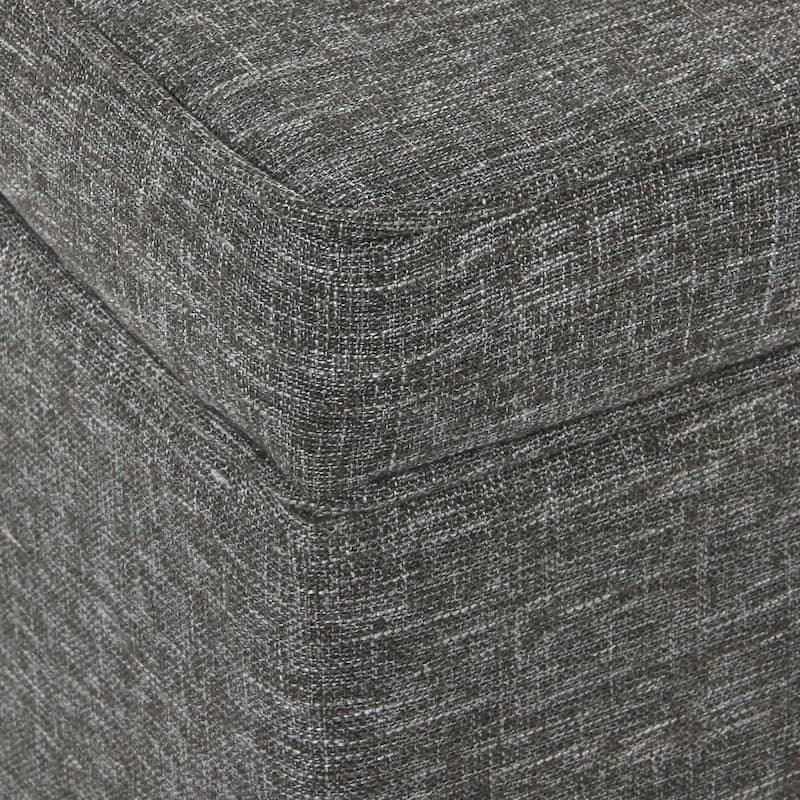 Carson Carrington Anjala Slate Grey Medium Storage Ottoman