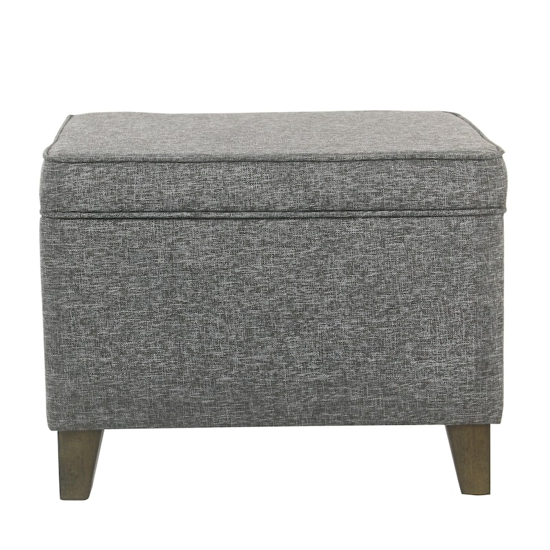 Carson Carrington Anjala Slate Grey Medium Storage Ottoman