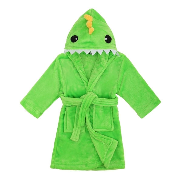 Arctic Paw Animal Adventures Plush Soft Hooded Terry Bathrobe