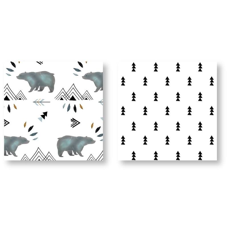 5pc Toddler Bedding Set for the Bear Mountain Collection by Sweet Jojo Designs