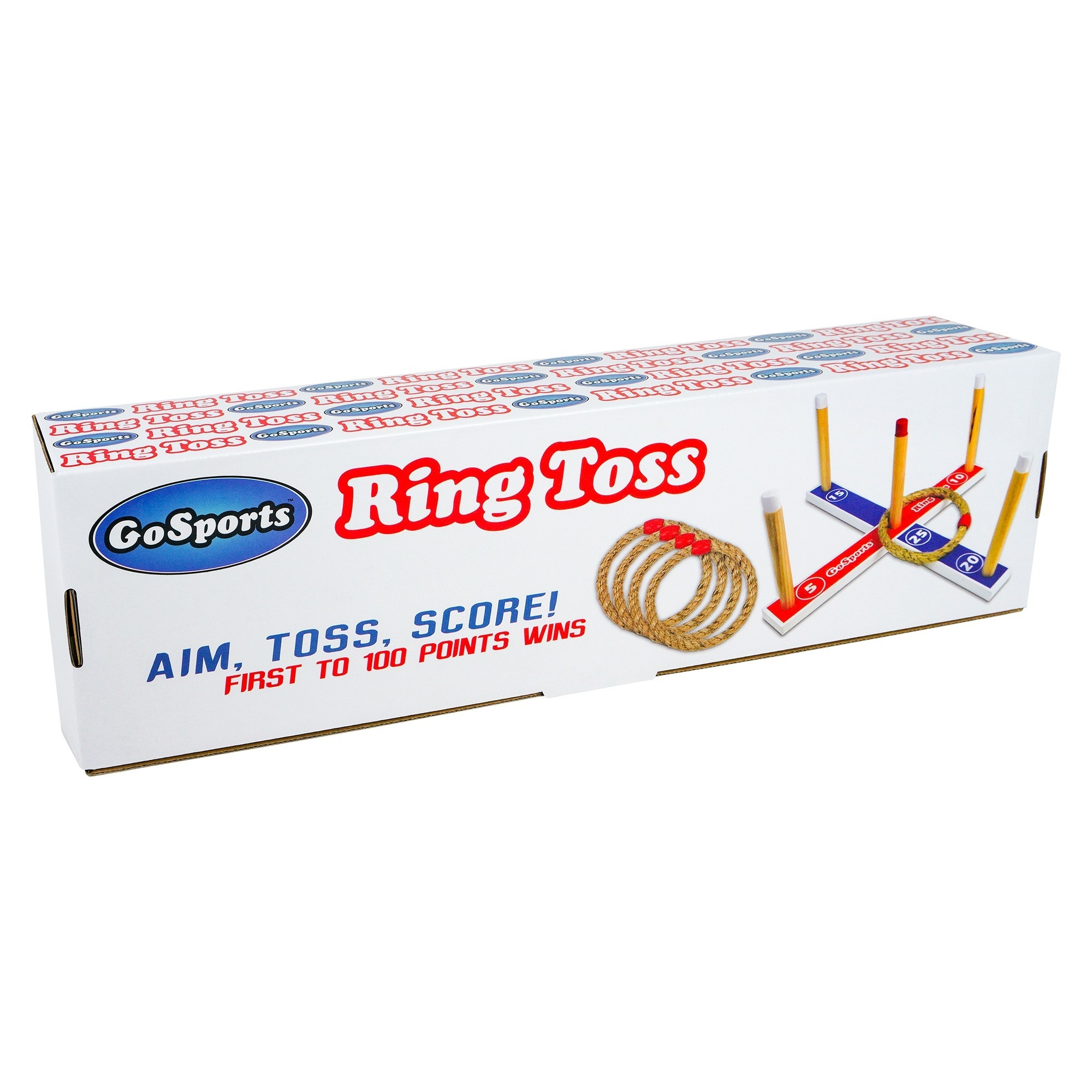 GoSports Premium Wooden Ring Toss Game with Carrying Case, Great for all  Ages - On Sale - Overstock - 18129065