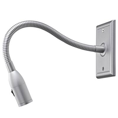 Bruck Lighting Resort Matte Chrome LED Wall Display with Matte Chrome Metal - Silver