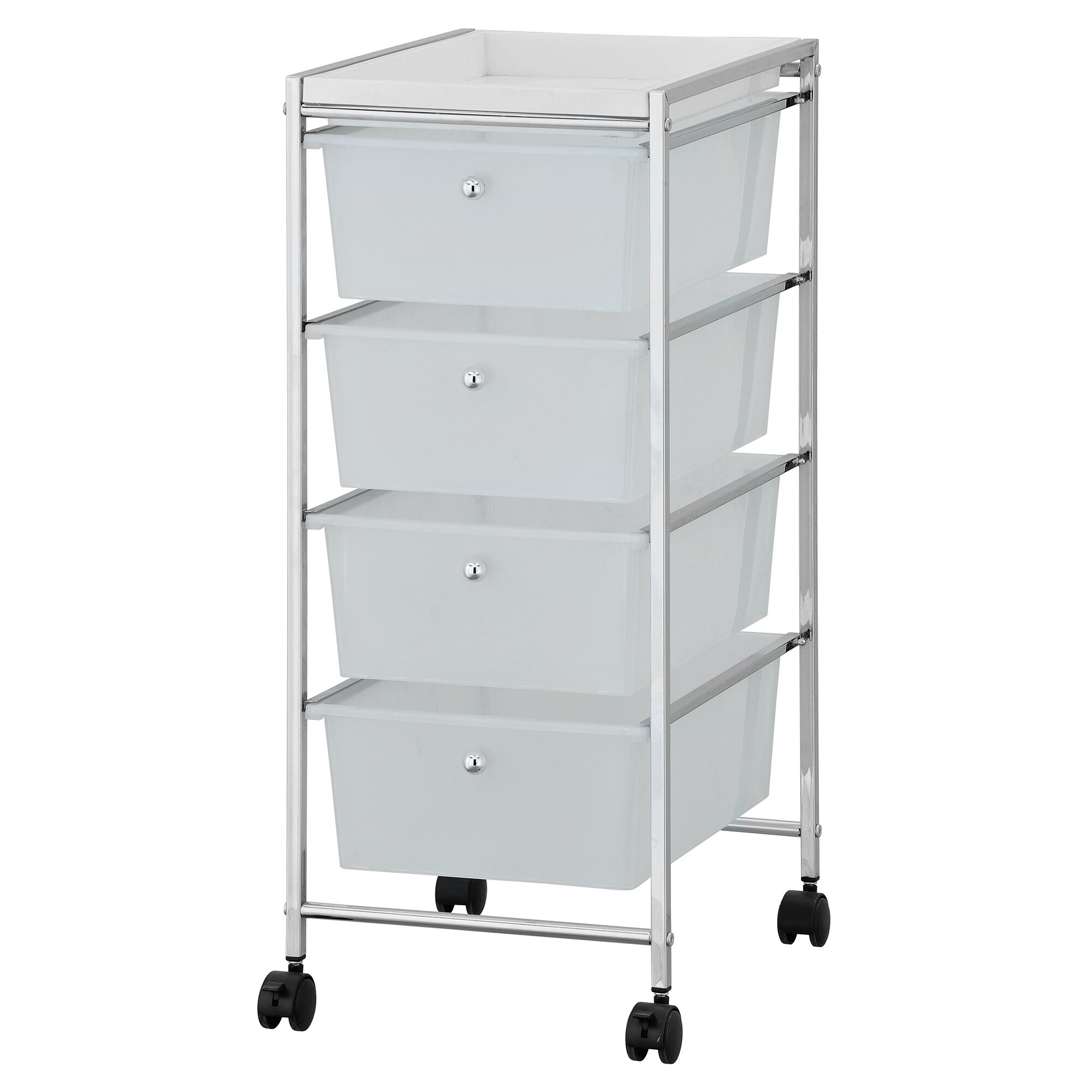 Shop Porch Den Copeland 4 Drawer Storage Cart Free Shipping