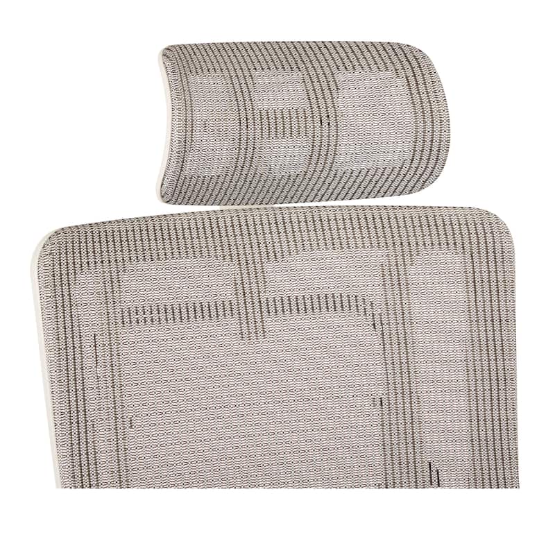 Proline II Breathable White Vertical Mesh Office Manager Chair