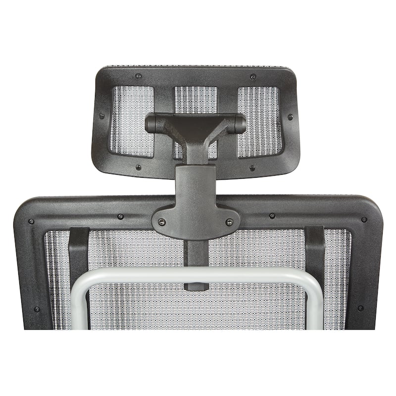 Vertical Grey Mesh Back Adjustable Office Chair