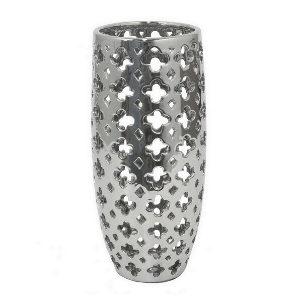 Three Hands Ceramic Vase
