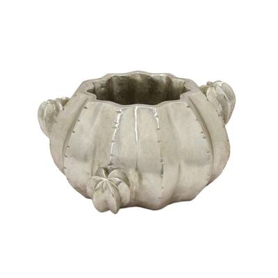 Three Hands Resin Cactus Vase - Silver