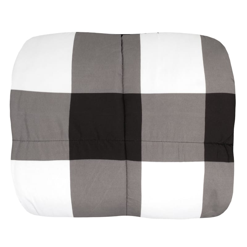 Sweet Home Collection Buffalo Check 4-piece Comforter Set