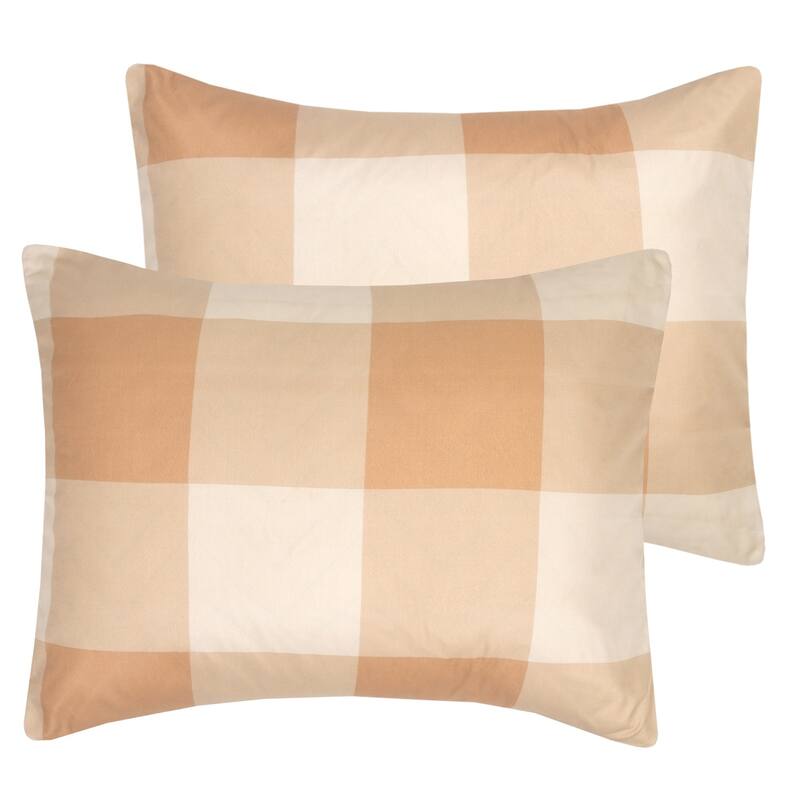 Sweet Home Collection Buffalo Check 4-piece Comforter Set