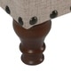 preview thumbnail 9 of 9, Copper Grove Raush Tufted Linen Storage Bench