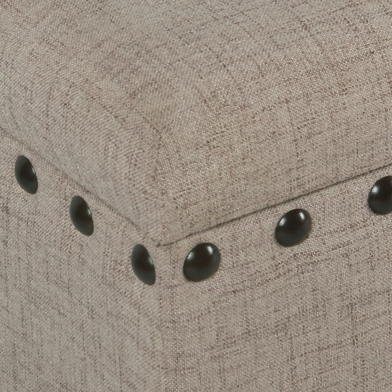 Copper Grove Raush Tufted Linen Storage Bench