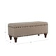 preview thumbnail 11 of 9, Copper Grove Raush Tufted Linen Storage Bench