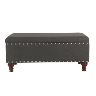 Copper Grove Raush Tufted Linen Storage Bench