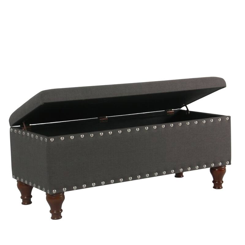 Copper Grove Raush Tufted Linen Storage Bench