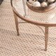 preview thumbnail 3 of 10, nuLOOM Natural Jute/Cotton Casual Handmade Flatweave Natural-fiber Diamond Trellis Tassel Area Rug