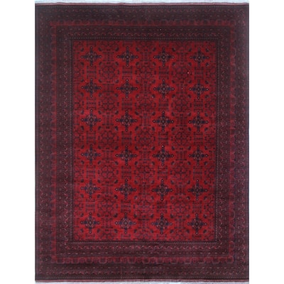 Khal Mohammadi Alfred Red/Black Rug