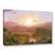 Frederick Edwin Church's The Andes of Ecuador, Gallery Wrapped Canvas ...