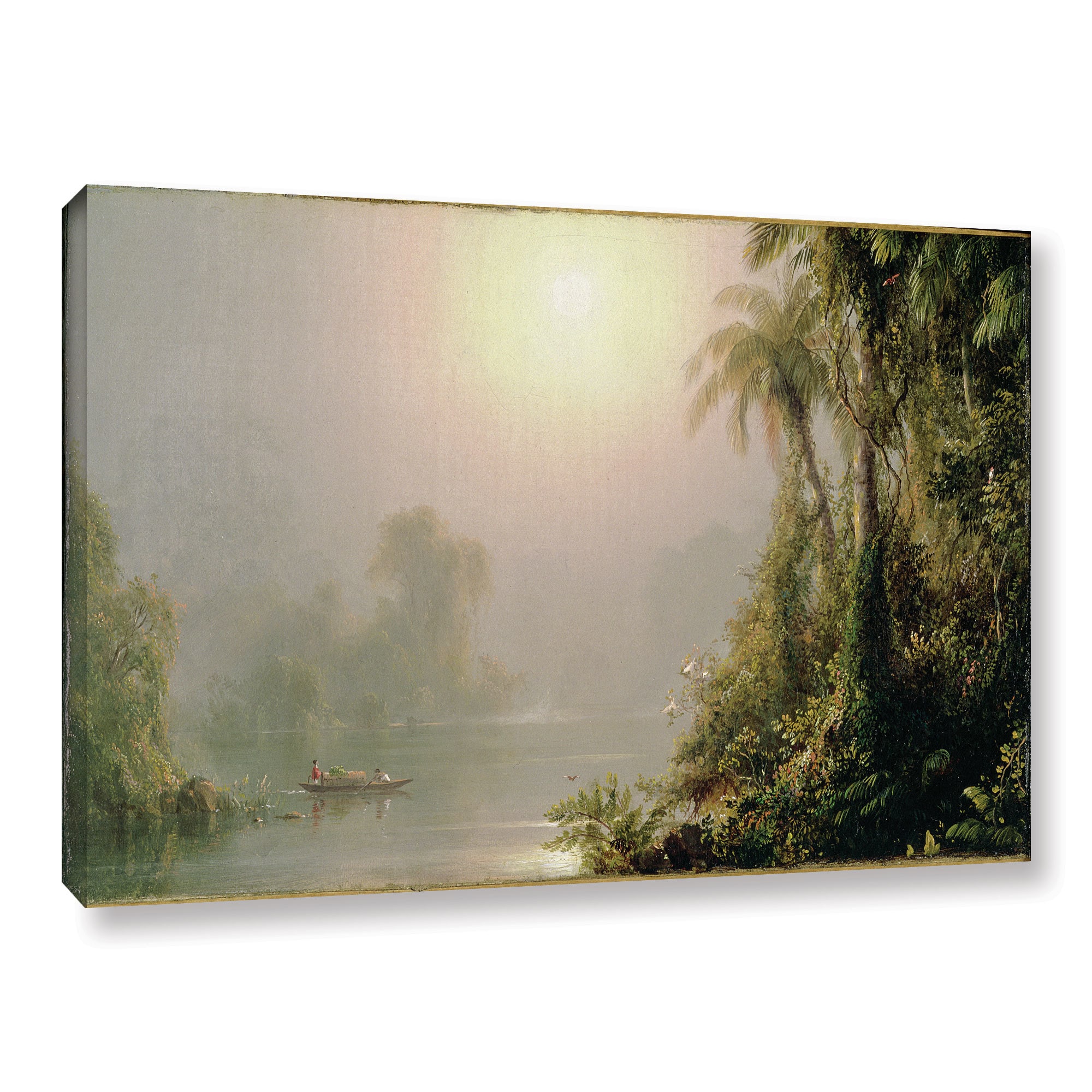 Frederick Edwin Church's Morning in the Tropics, Gallery Wrapped Canvas
