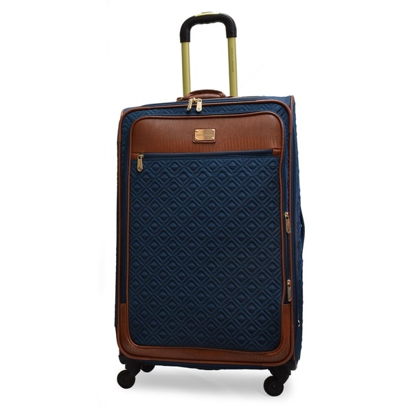 adrienne vittadini quilted luggage