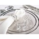 preview thumbnail 5 of 3, Glass Crystal Doubled Block Napkin Ring - set of 4 pcs