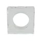 preview thumbnail 4 of 3, Glass Crystal Doubled Block Napkin Ring - set of 4 pcs