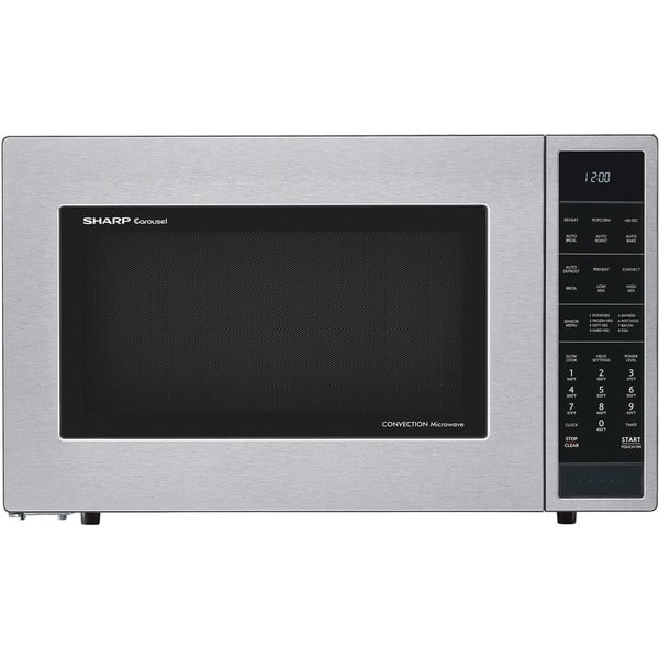 Black + Decker - 0.9 Cu. ft. Professional Countertop 900W Stainless Steel Microwave Oven