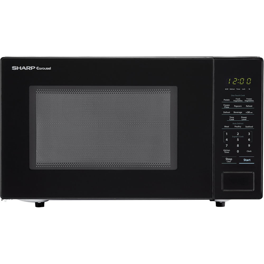 Sharp Carousel 1 Cu Ft 1000w Countertop Microwave Oven In Sharp Carousel 1 Cu Ft 1000w