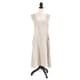 preview thumbnail 11 of 10, Criss Cross No-Tie Apron taupe