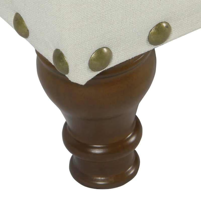 Copper Grove Raush Tufted Linen Storage Bench