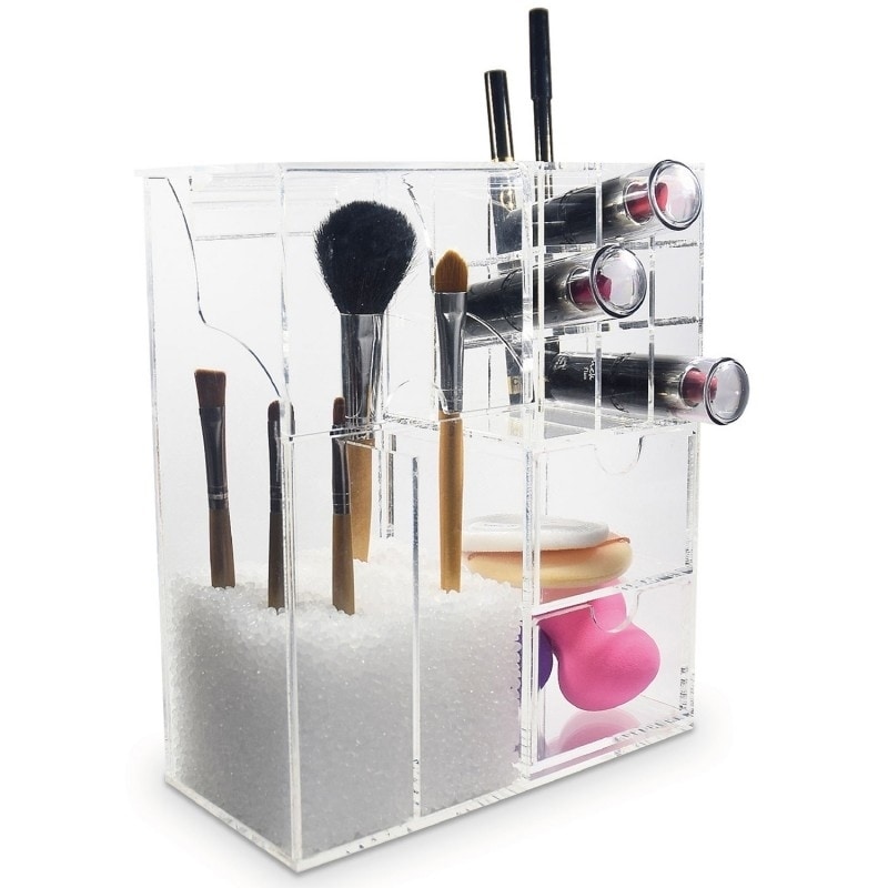 Shop Ikee Design Acrylic Makeup Brush Holder Cosmetic Organizer