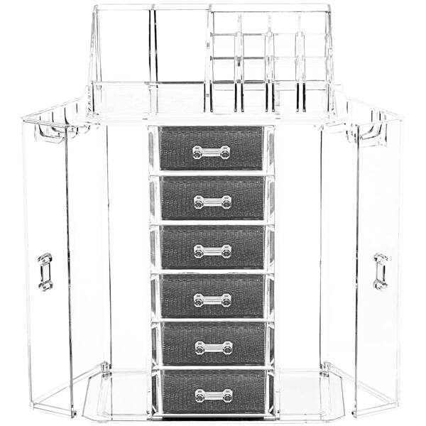 Shop Ikee Design Acrylic Makeup Organizer Jewelry Storage Case
