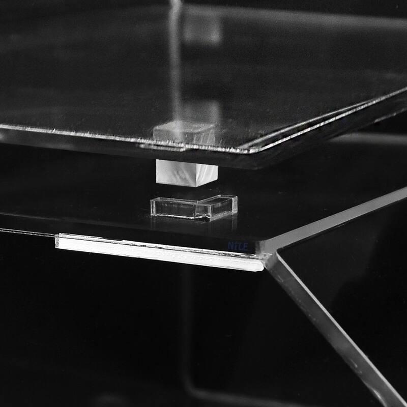 Ikee Design Acrylic Stackable Bakery Display Case