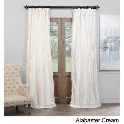 Buy Ivory Silk Curtains Drapes Online At Overstock Our Best