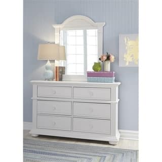 Shop Summer House Oyster White Dresser And Mirror On Sale Free