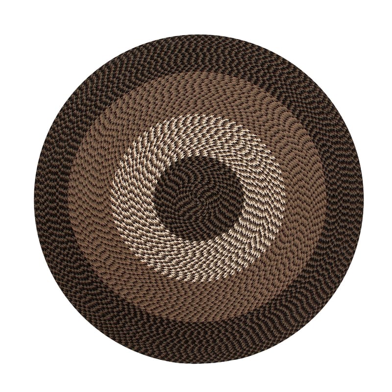 Better Trends Alpine Braid Collection is Durable & Stain Resistant Reversible Indoor Area Utility Rug