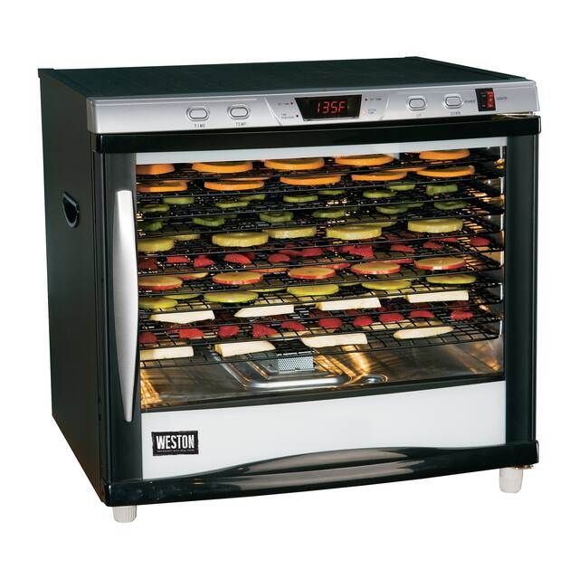 Weston Pro1200 12tray Digital Dehydrator (80L) Overstock 18152461