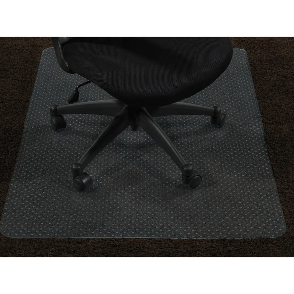 Ottomanson Hard Floor Chair Mat Clear Plastic Mat Protector, (30 x 48) -  Bed Bath & Beyond - 18225068