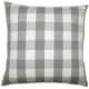 preview thumbnail 2 of 0, Set of 2 Nelson Plaid Throw Pillows in Iron