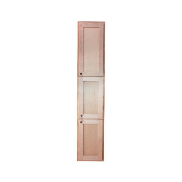 Shop Craftsman Recessed In The Wall Three Door Bathroom Medicine Cabinet Overstock 18155103