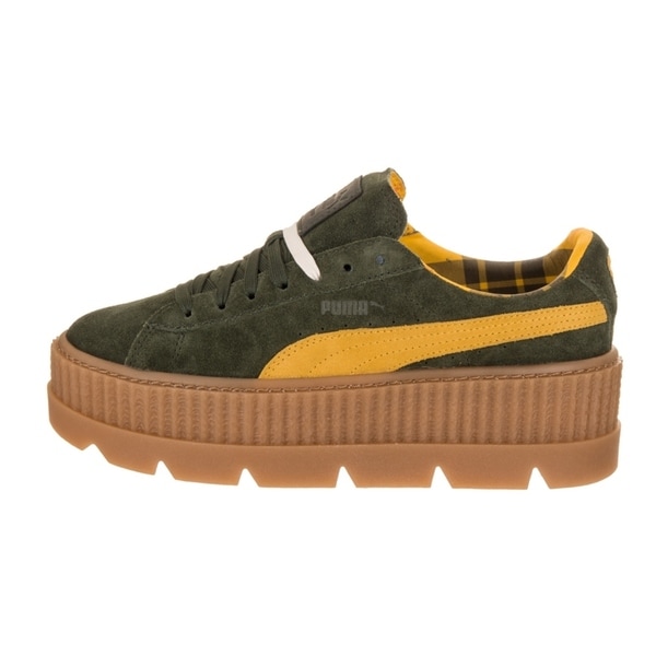 fenty puma creepers womens orange