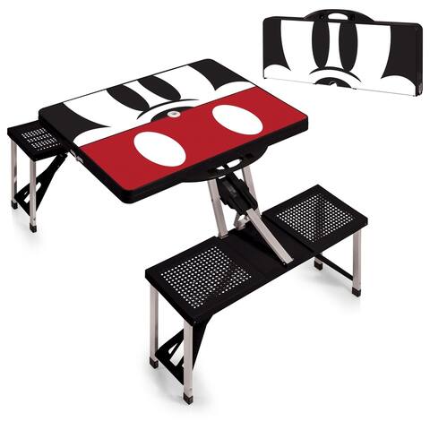 Mickey Mouse - Picnic Table Sport Portable Folding Table with Seats