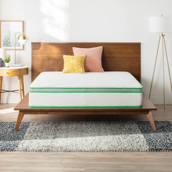 Linenspa Essentials 10-inch Queen-size Supportive and Responsive Hybrid Mattress