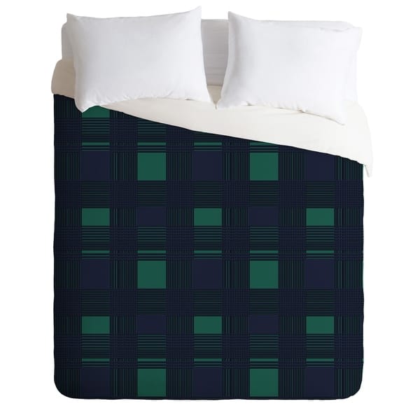 Shop Deny Designs Winter Plaid Duvet Cover Set 3 Piece Set On