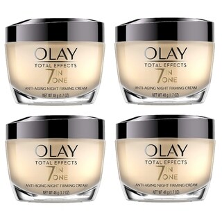 Olay Total Effects 7 In 1 Anti Aging Night Firming Cream 1 7 Oz 4 Pack Shefinds