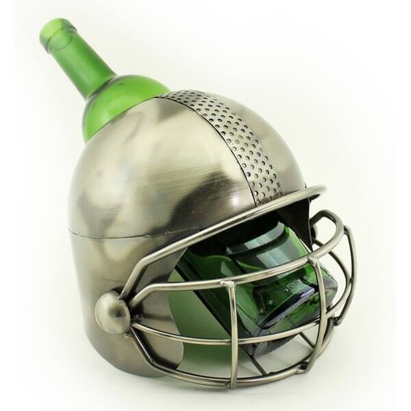 Wine bottle holder by Wine Bodies, Football helmet Overstock 18177091